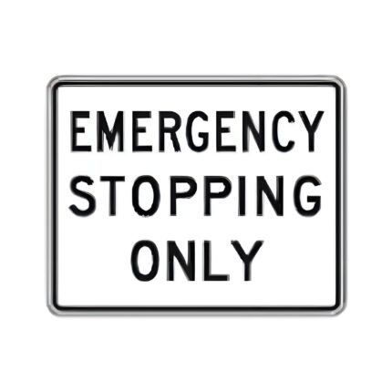 Emergency Stopping Only
