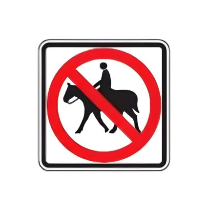 No Horse-Riding symbol