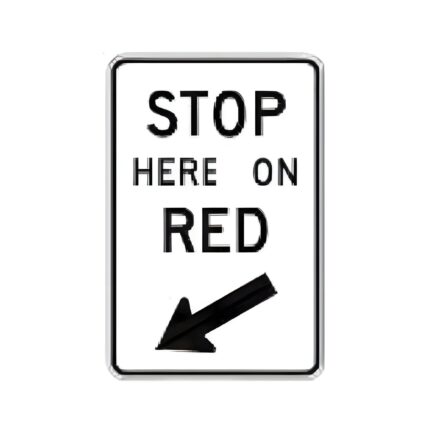 Stop Here on Red
