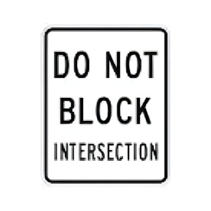 Do Not Block Intersection