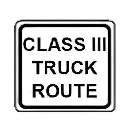Class III Truck Route