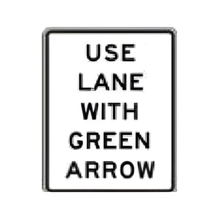 Use Lane with Green Arrow