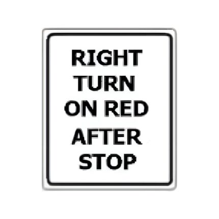 Right Turn on Red After Stop