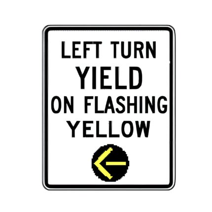 Left Turn Yield on Flashing Yellow