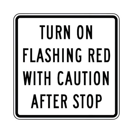 Turn on Flashing Red