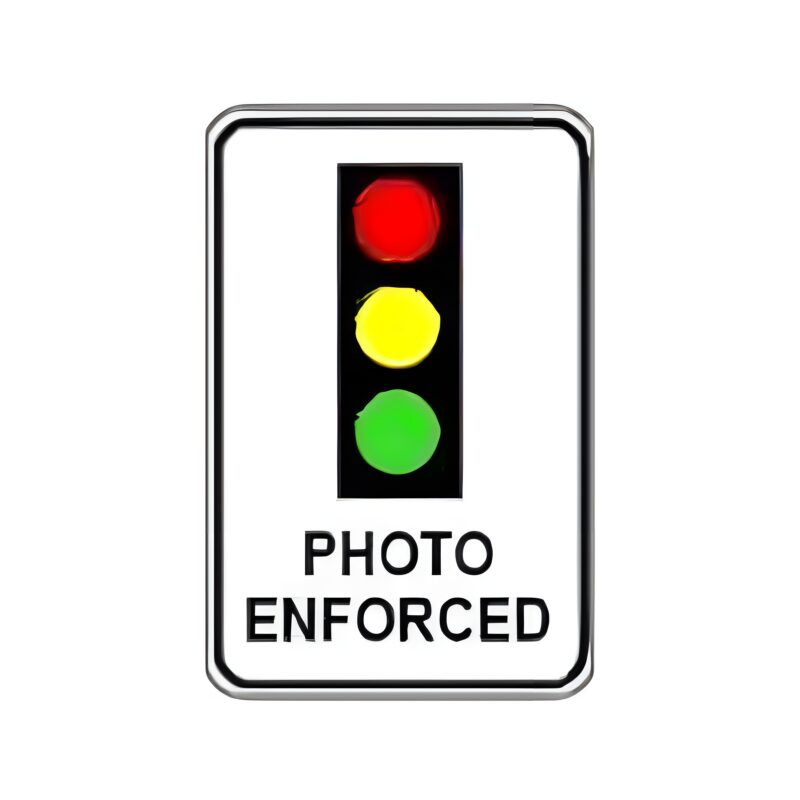 Photo Enforced symbol - The Traffic Sign Store