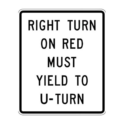 Right Turn on Red Must Yield