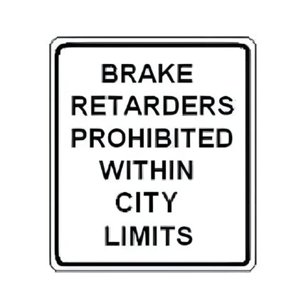 Brake Retarders Prohibited