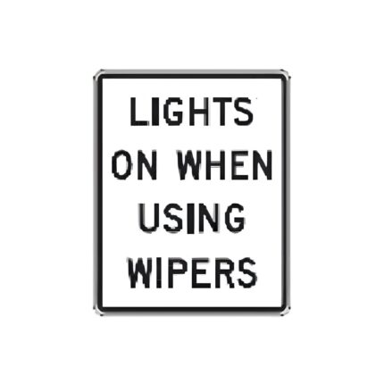 Lights On When Using Wipers
