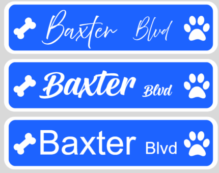 Custom Dog Sign